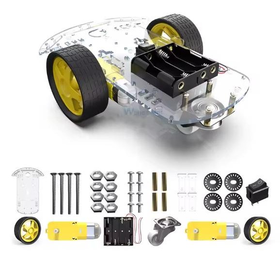 Pilihan- Motor Smart Robot Car Chassis Kit 2Wd