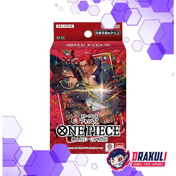 One Piece Card Game Starter Deck - Shanks ST23 / ST-23 (Japanese)