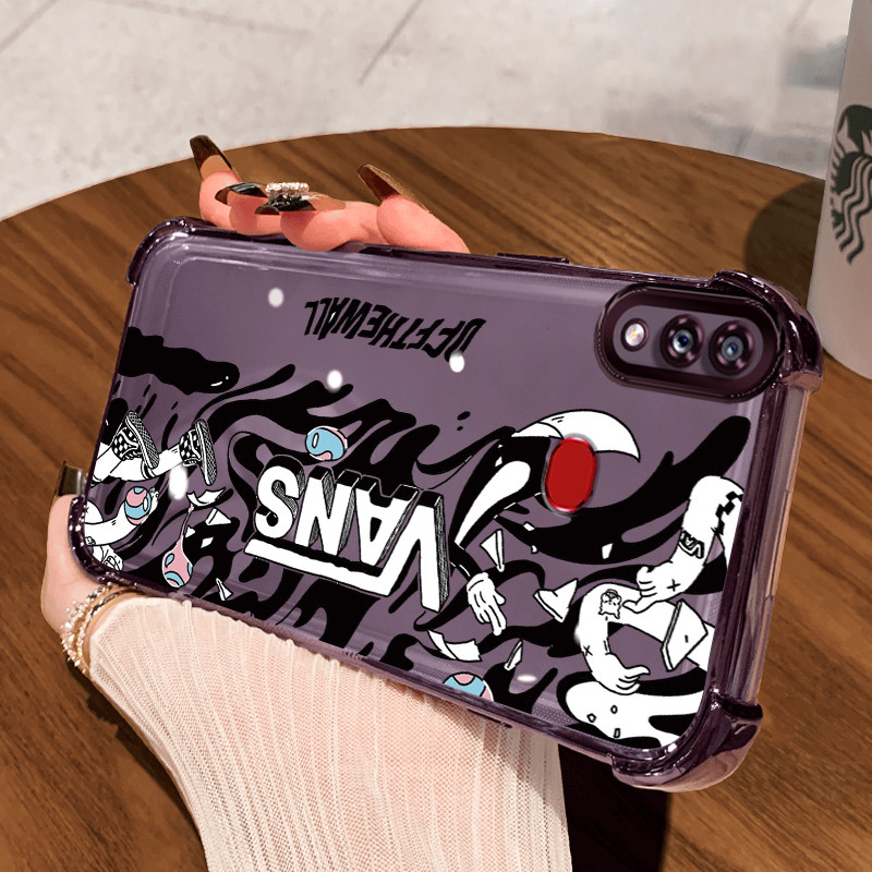 Casing Hp untuk Samsung Galaxy A10s M01s Case fashion nasa Kasing airbag Kesing Silikon Tipis  Softc