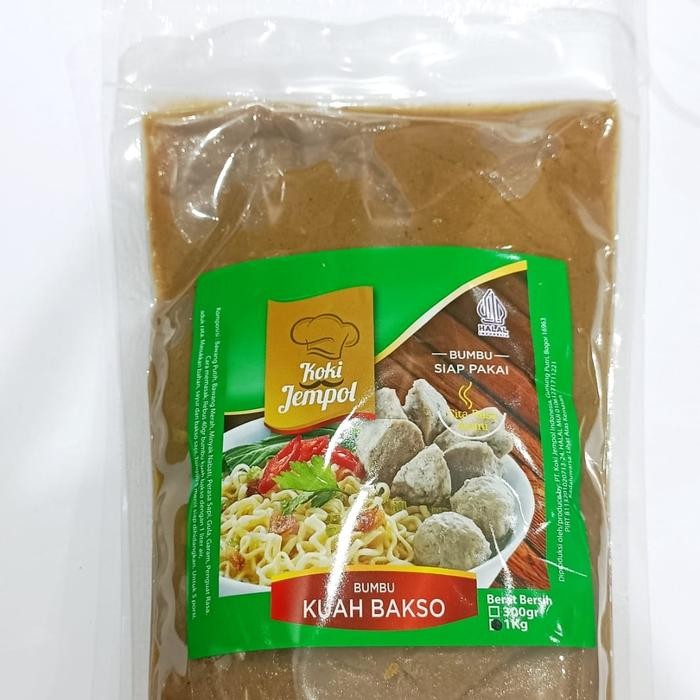 

Stok Baru Bumbu Bakso Kiloan Koki Jempol