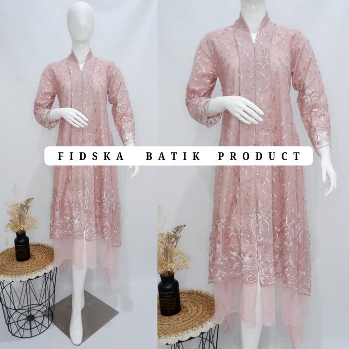 Dres tile/ Kebaya Kondangan / Kebaya Wisuda / Kebaya Lamaran / Kebaya langsung Tile Tangan Panjang