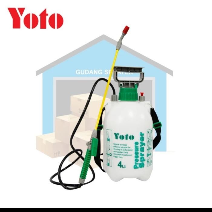 Sprayer Yoto 4 Liter, Serba Guna, Asli Original