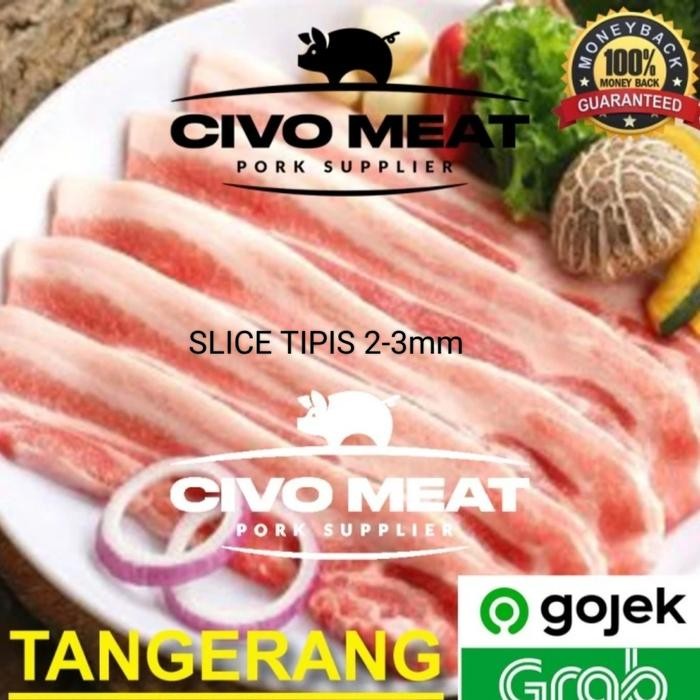 

Pilihan- Samgyeopsal Import Samcan Pork Belly Import Slice 500Gr