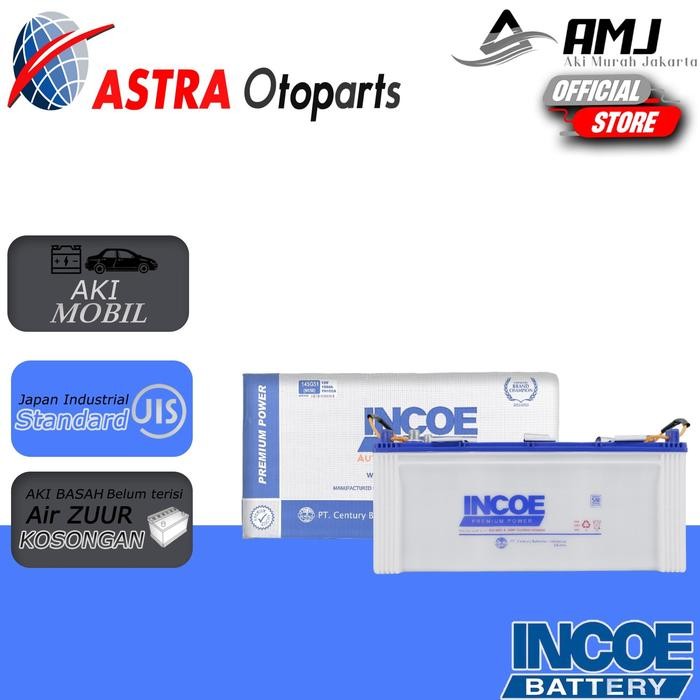 Incoe Premium Astra Aki Generator Set N150 - 150Ah Aki Basah