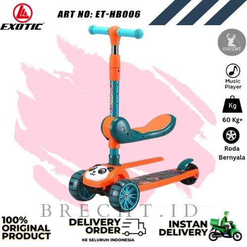 Pilihan- (Gojek/Grab) Exotic Scooter Anak 3In1 Hb006 Murah