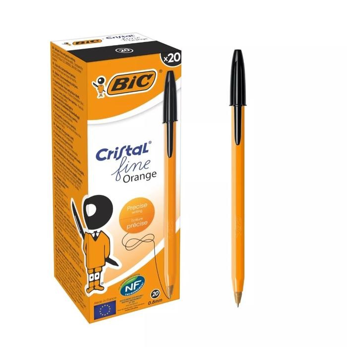 

OJ Bolpen BIC Orange Original Fine 0.8 mm - Black
