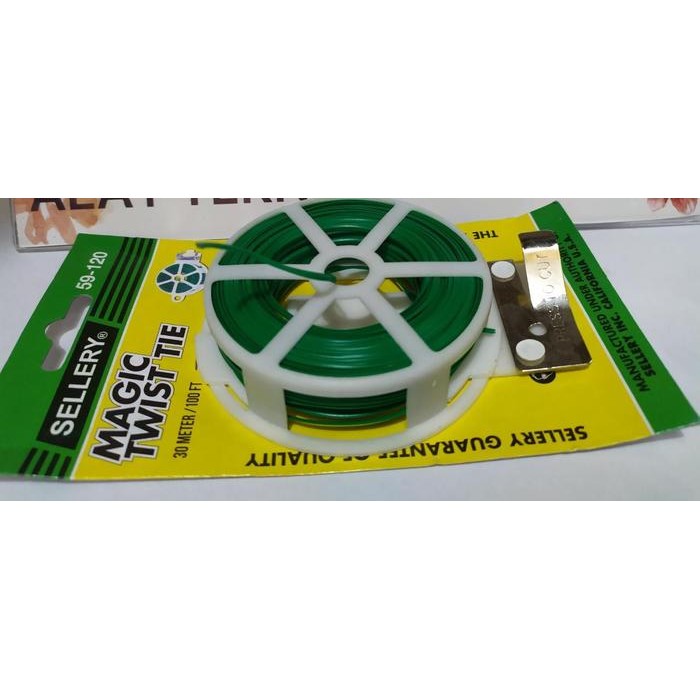 

Kawat Hitam 30 M Pengikat Tanaman Dahan Pengikat Kabel Headset