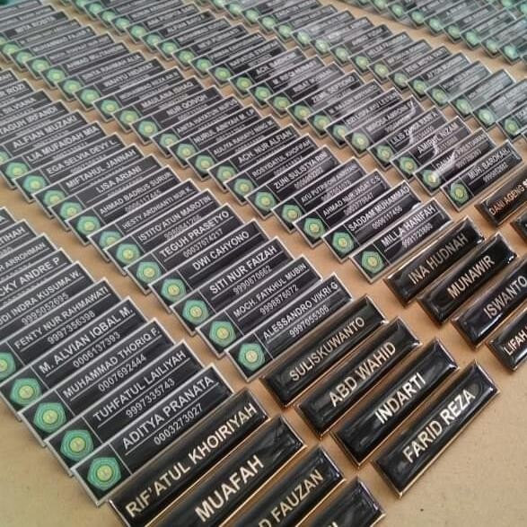 

New name tag akrilik magnet (custom)