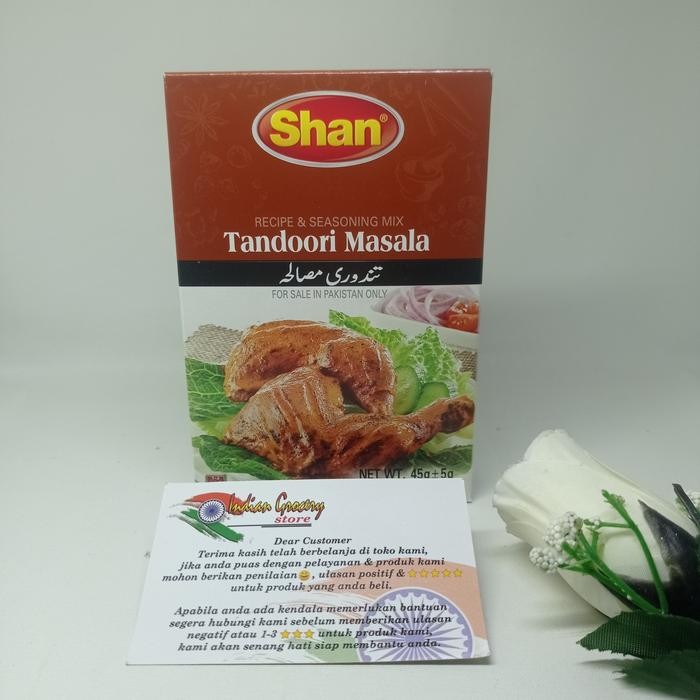 

Stok Baru TANDOORI MASALA SHAN 50GR