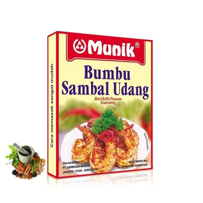 

Stok Baru Munik Bumbu Sambal Udang 90gr