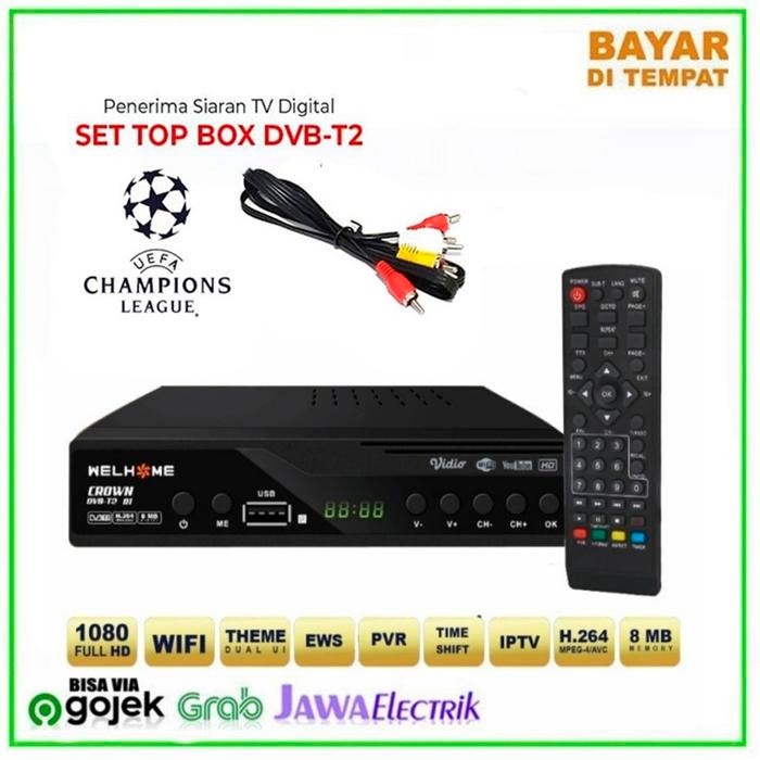 PROMO Set Top Box DVB-T2 VISERO VTV-A1 Receiver Full HD