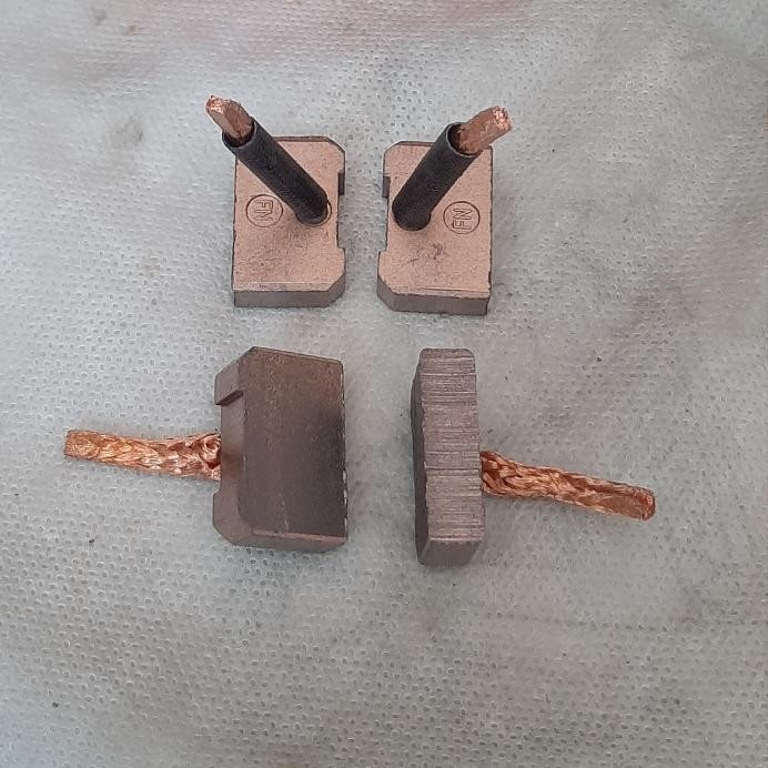 carbon brush starter kul starter arang dinamo starter toyota innova diesel / fortuner diesel 17 Ã— 2