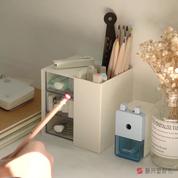 

Stationery Desktop 3 Drawer Cabinet Holder Tempat Alat Tulis Minimalis