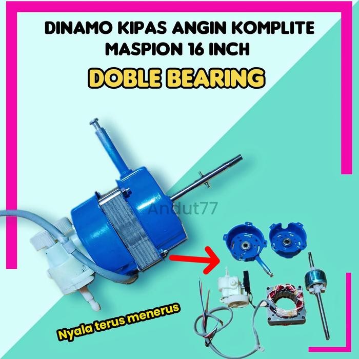 EJ Dinamo kipas angin MASPION 12" 14" 16" modifikasi BEARING