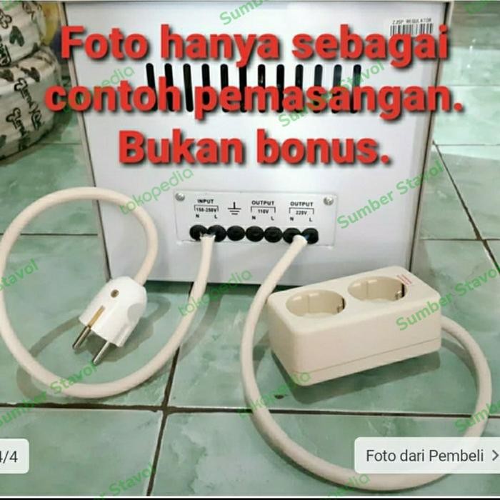 Gercep Stabilizer Listrik Matsunaga 2000 Va - 2000 Watt Terlariss 