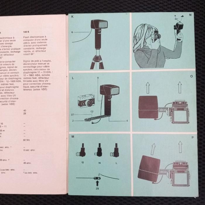Buku Petunjuk Kamera Rollei 140 Res & 140 S Laik Pakai