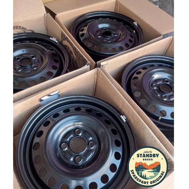 velg mobil pelek kaleng ring 15 original honda mobilio