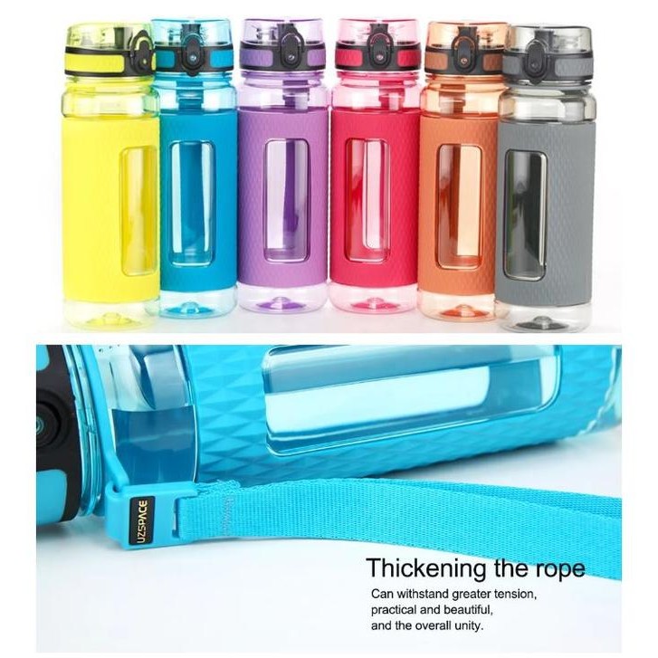UZSPACE Botol Minum Olahraga Sport Hiking Running Outdoor Portable