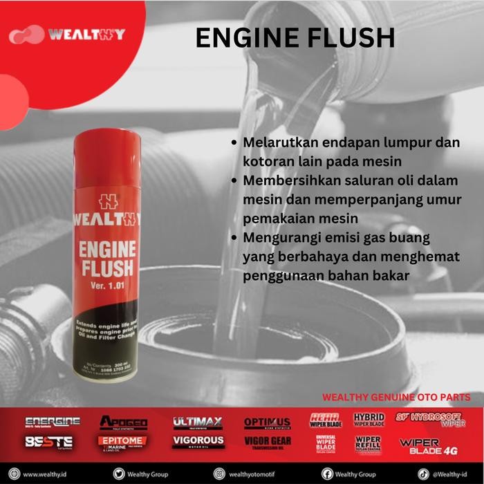 DISKON ENGINE FLUSH CAIRAN FLUSHING OLI MESIN
