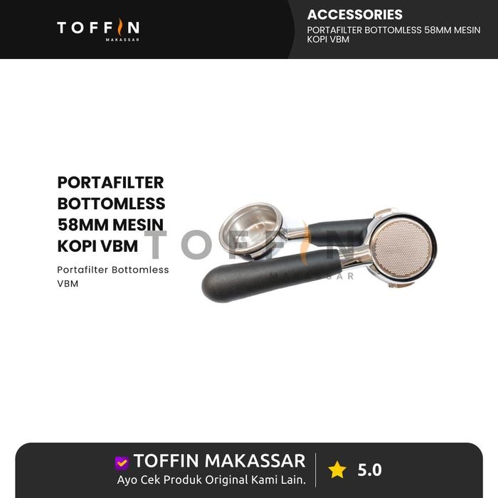 Portafilter Bottomless 58mm mesin kopi VBM