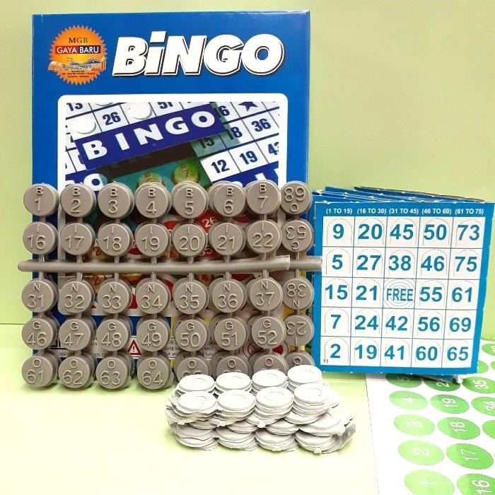 MJ Mainan Bingo Kertas/Bingo