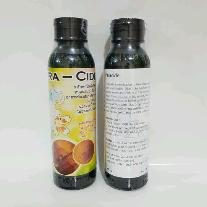 PARACIDE KOI OBAT IKAN MEMBUNUH PARASIT @100 ML