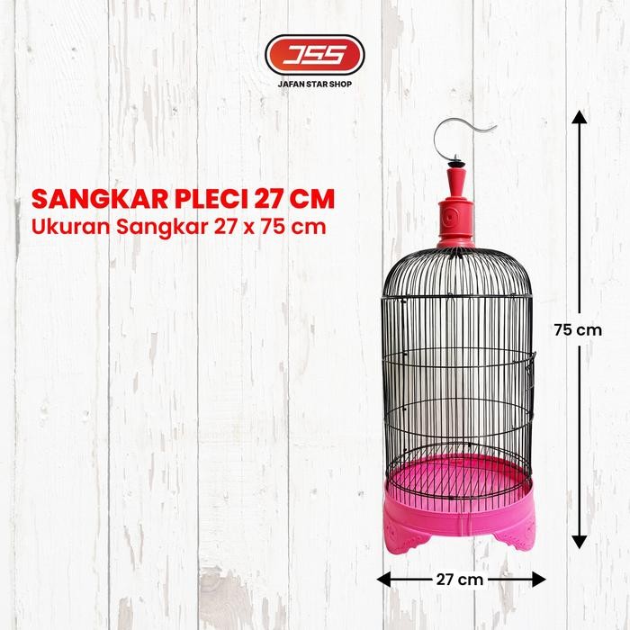 Phoenix Aviary - Sangkar Kandang Pleci Konin Diameter 27 Cm