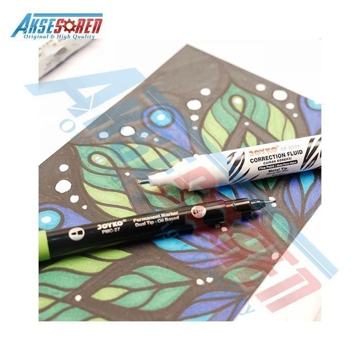 

Tip X Pen Fluid Joyko [CF-S224/24 pcs] / Correction Tape / Tipex Cair