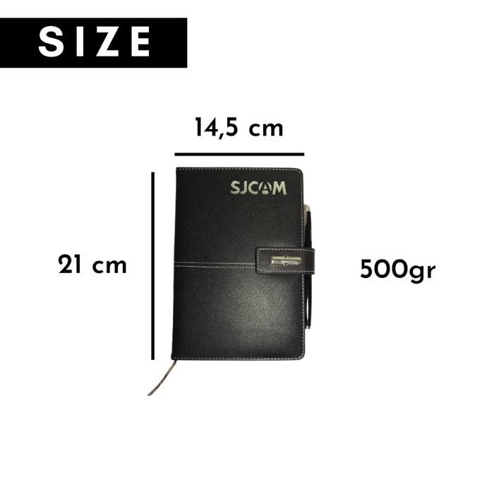 

Buku Tulis Buku Agenda merk SJCAM Notes Book Paper Stationery Free Bolpen