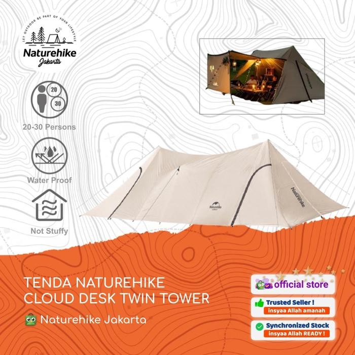 Ready TENDA CLOUD DESK BASECAMP SHELTER NATUREHIKE NH20TM001 CAMPING