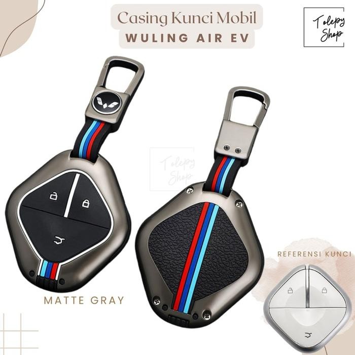 Cover Kunci Wuling Cloud / Air EV / Binguo / Sarung Kunci Mobil Wuling EV