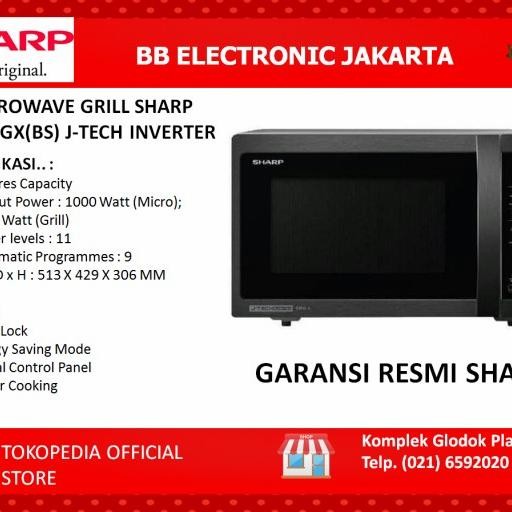 SHARP MICROWAVE R-751GX(BS) J-TECH INVERTER