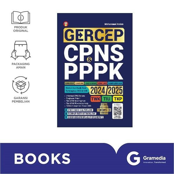 Gramedia Buku Gercep Cpns&Pppk 2024 - 2025