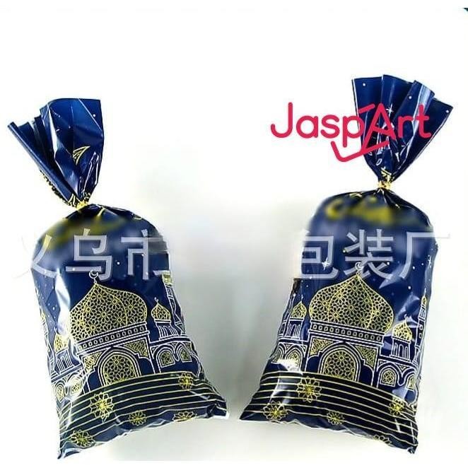 PLASTIK LEBARAN PARCEL HAMPERS KANTONG KUE KERING LEBARAN TEMA IDUL FITRI
