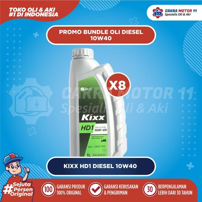 temg- Promo Bundle Oli Diesel 10W40 Kixx