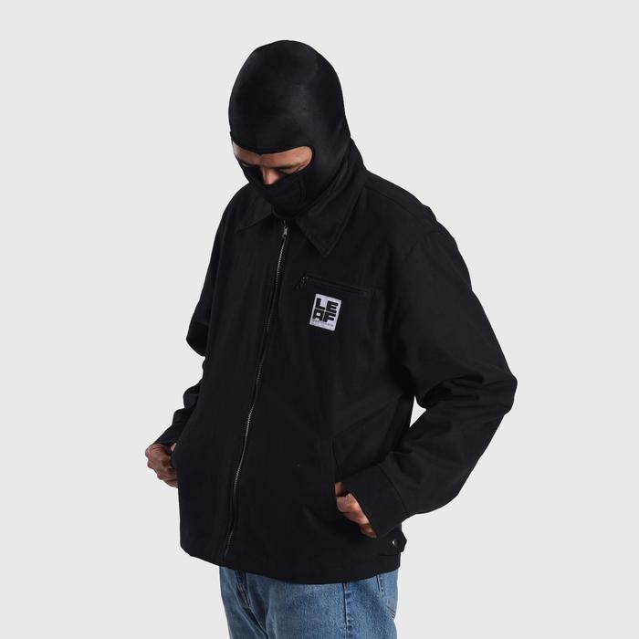 108p- Leaf Classic Black Work Jacket