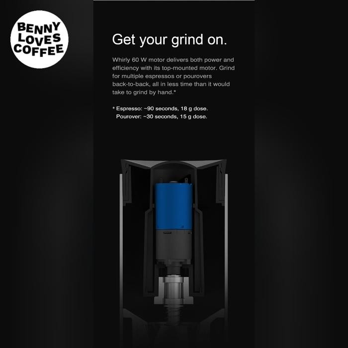 Timemore Whirly 01s Electric Coffee Grinder Portable Grinder Kopi