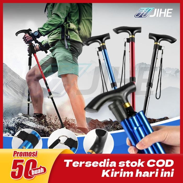 Tracking Pole Eiger Valor Tongkat Gunung Trekking Hiking Alat Camping