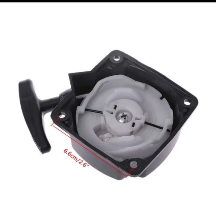 BG430 CG430 Recoil Starter Tarikan selahan Engkol Mesin Potong Rumput 2tak Outboard Bor Tanah