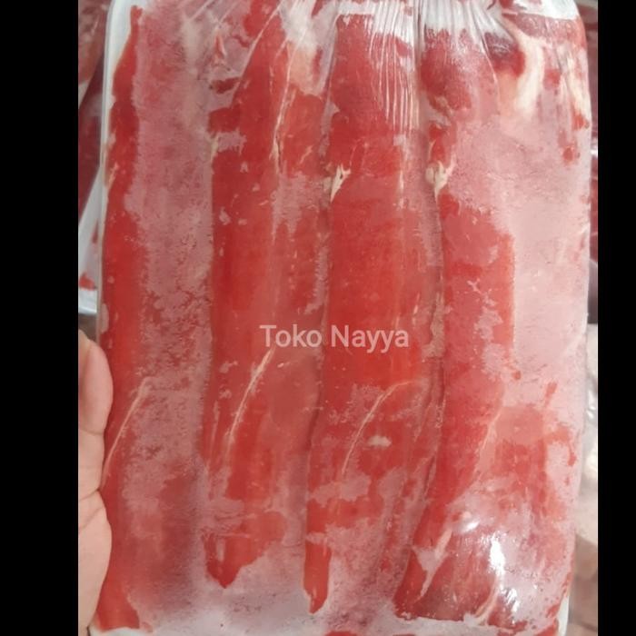 SerbaDaging- Daging Beef Slice Low Fat Shortplate Slices Tipis 500 Gr
