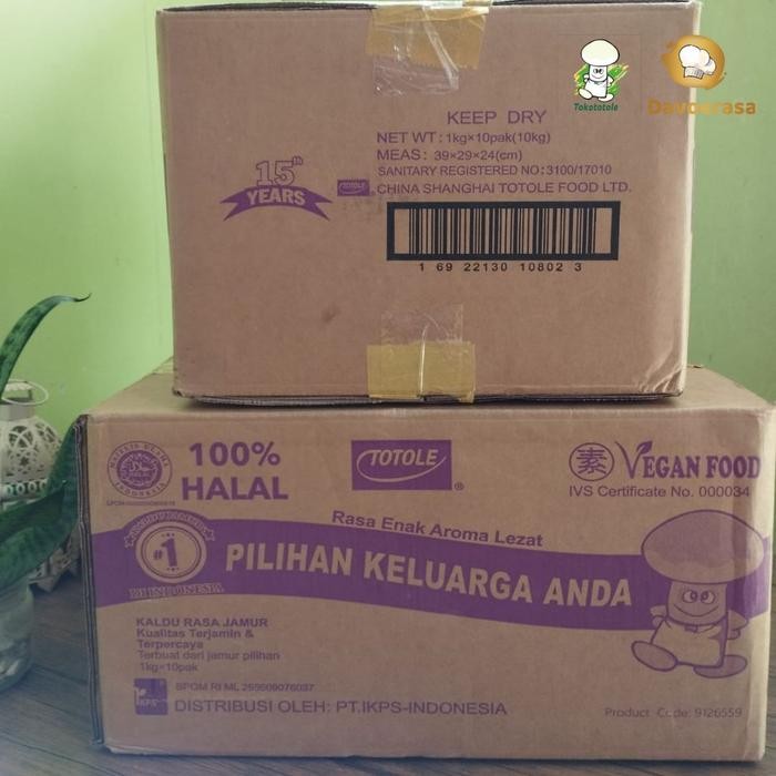 BumbuBUU- Totole Jamur 1 Kg Totole Kaldu Jamur 1 Kg Kemasan Jumbo
