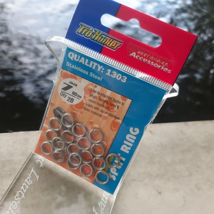 DUniaPancingan- Split Ring Untuk Popper 50 Sd 60 Gram Qualitas Bagus