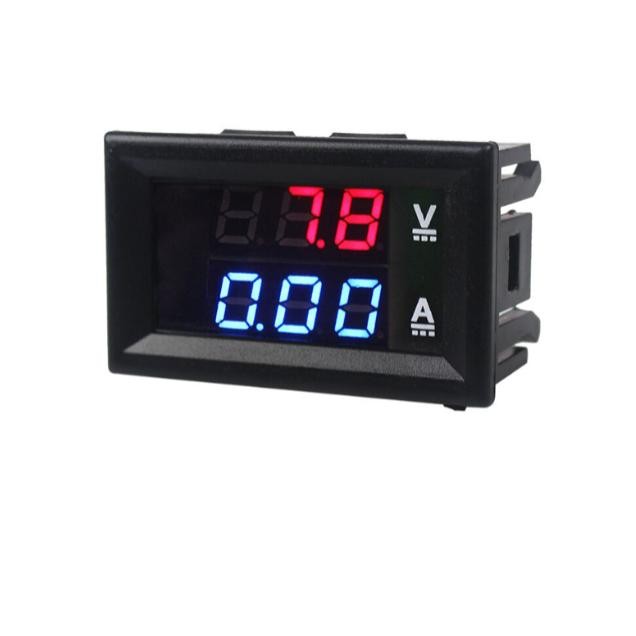 w867- Voltamp Meter Dc Volt Dan Amper Meter Dc