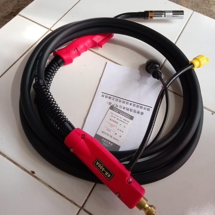 Import stang las co panasonic 500A panjang 4mtr las mig Termurah