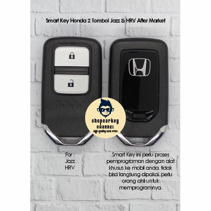 Ready Remote Kunci Mobil SmartKey Keyless Honda Jazz HRV