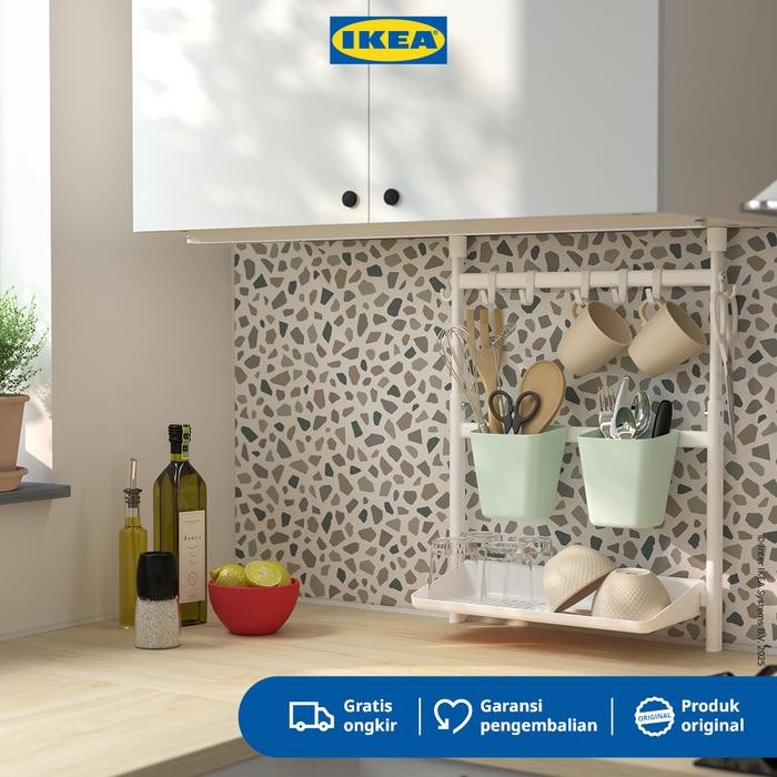 IKEA SUNNERSTA Rak Pengering Piring Serbaguna Putih