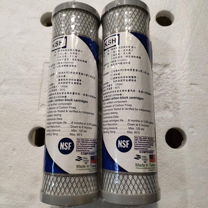 Terlaris Carbon Block KSH 10inch/CTO KSH10inch SALE