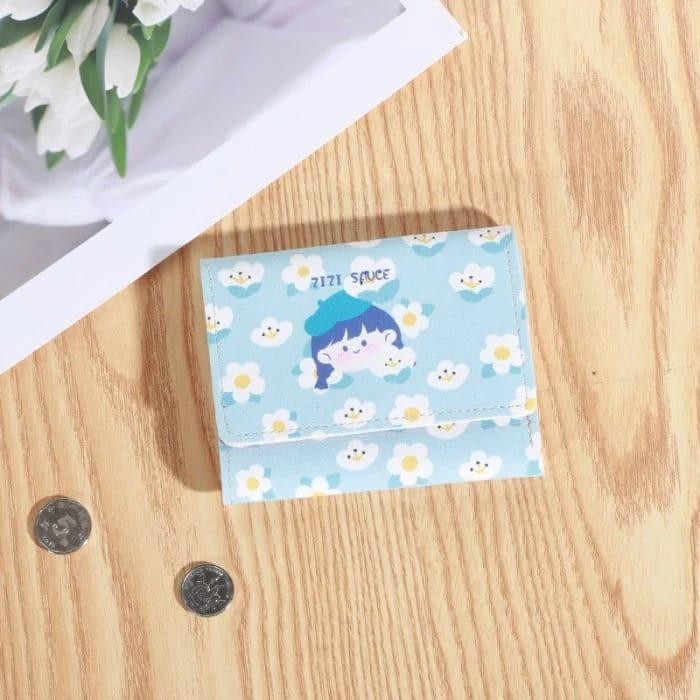 ahxj- Dompet Lipat Anak Perempuan Lucu - Dompet Import Wanita Kartu