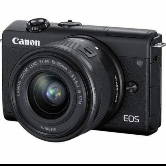 9rgt- Canon Eos M200 Kit 15-45Mm Is Stm / Kamera Mirrorless Canon Eos M200