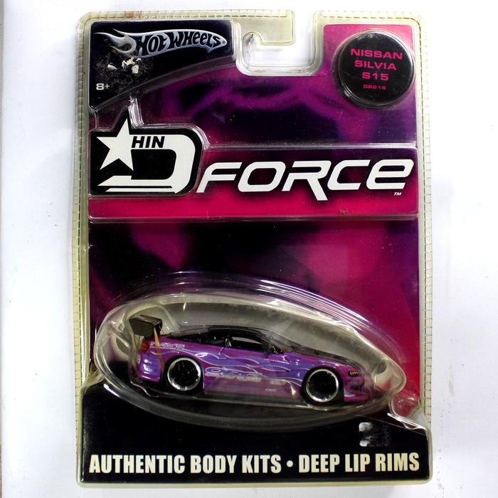 Hotwheels Nissan Silvia S15 Ungu Hin D Force Rare VHTF